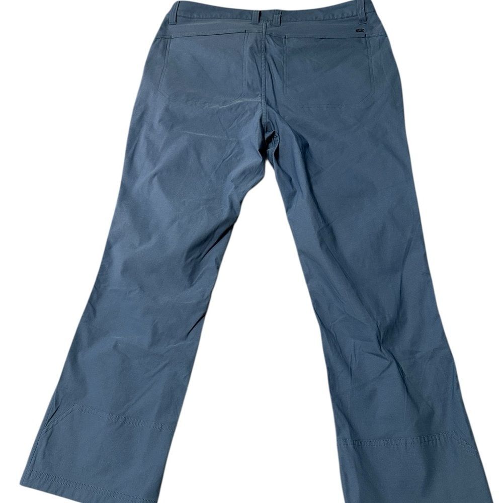 Stio Men’s 38S Performance Pants Blue Stretch Outdoor Hiking Casual - Picture 2 of 8
